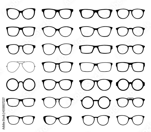 Design of glasses and sunglasses icon
Collection