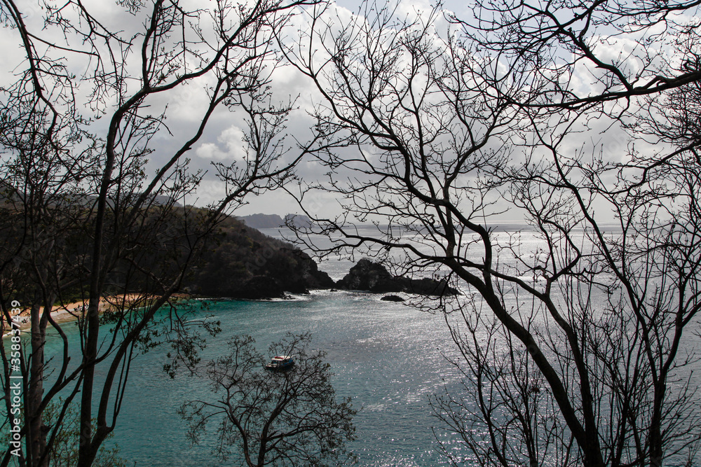 Pancho beach, Fernando de Noronha island, Brazil