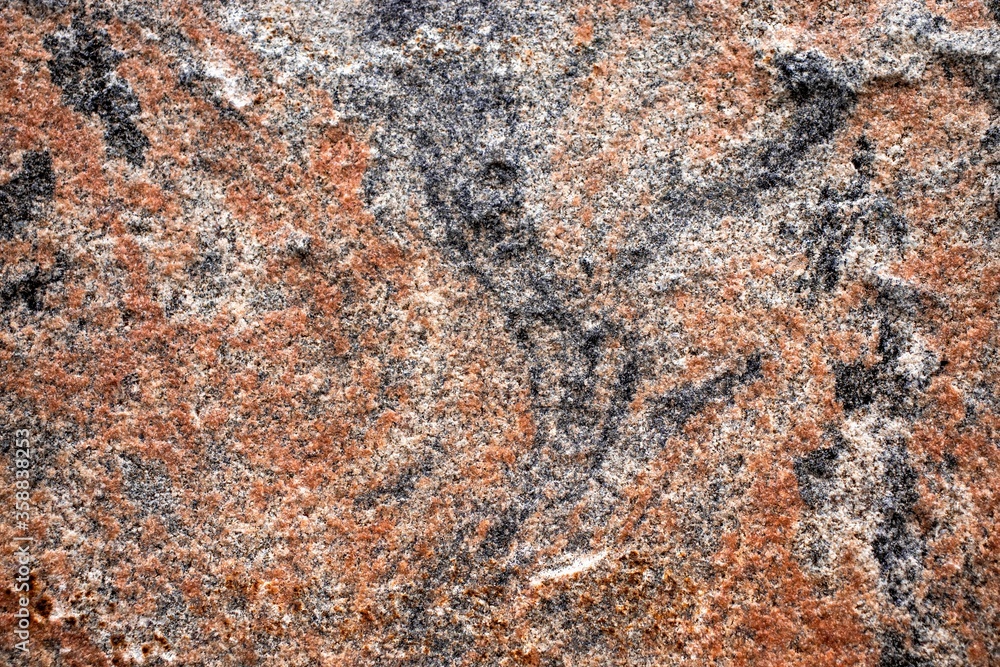 texture of red granite stone with black splashes texture of red granite stone with black splashes