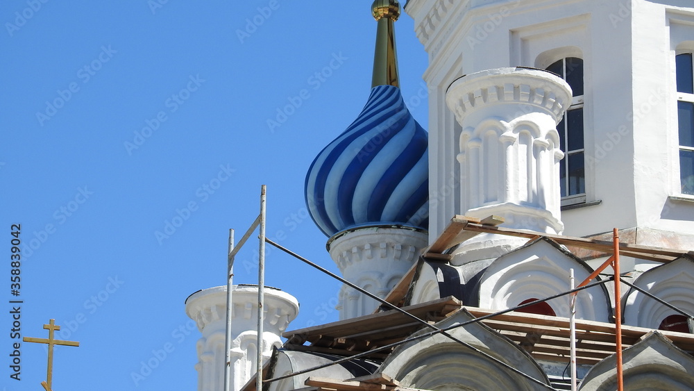 Detail of an orthodox church