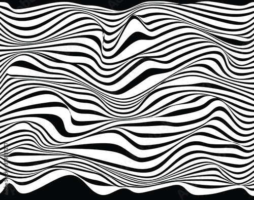 The moving black background image such as the turbulent water wave