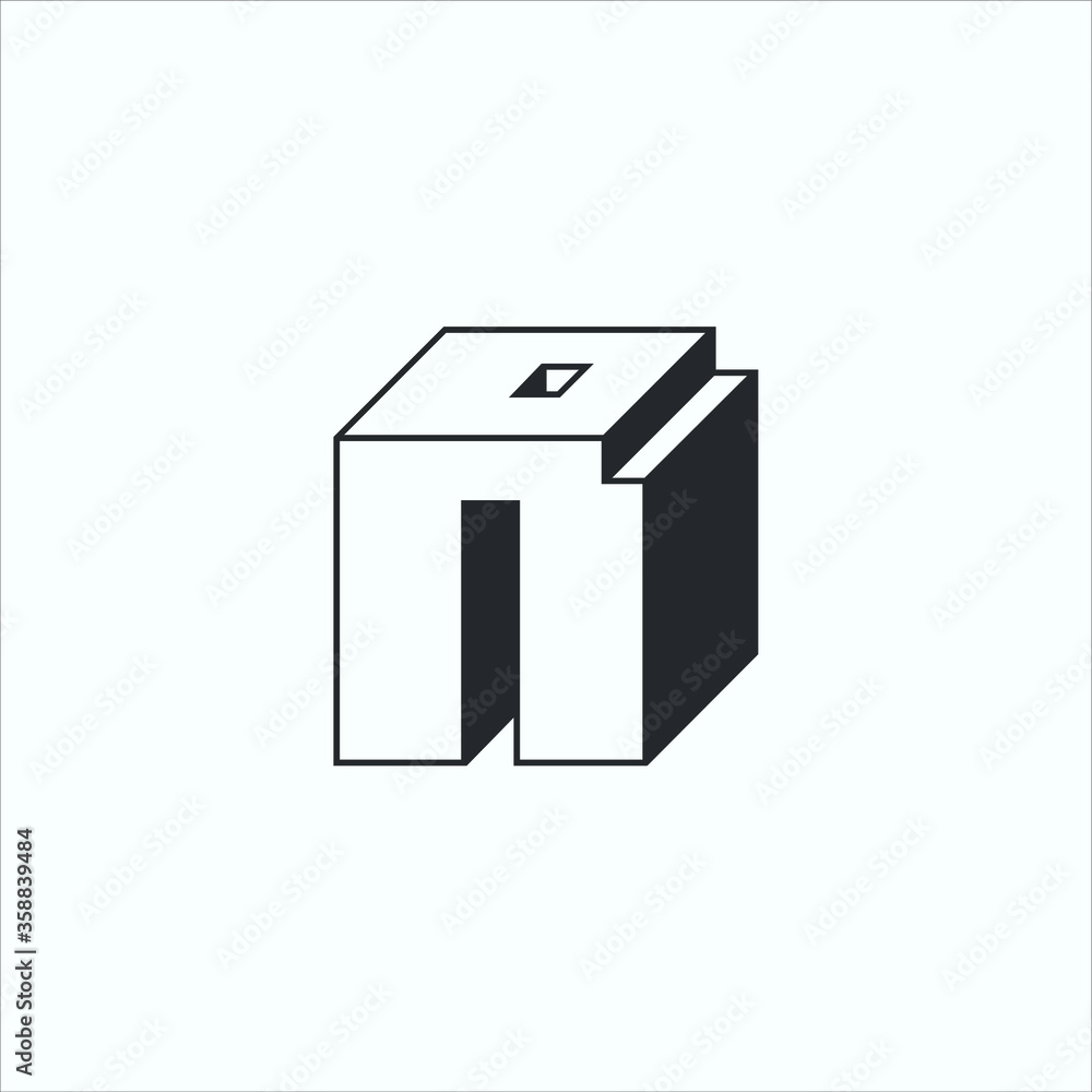 silhouette letter R construction silhouette letter R construction