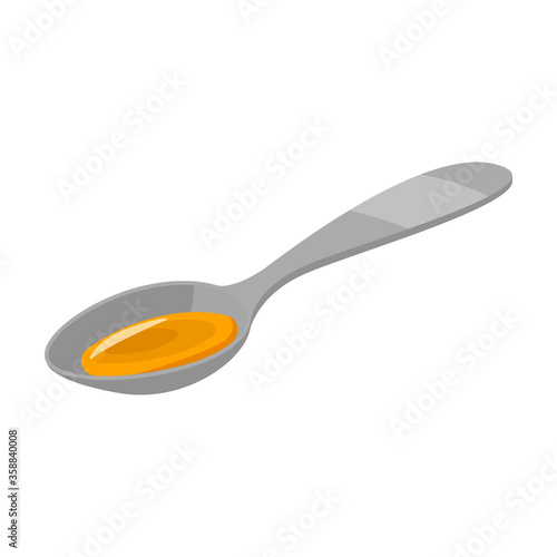Fish fat vector icon.Cartoon vector icon isolated on white background fish fat.