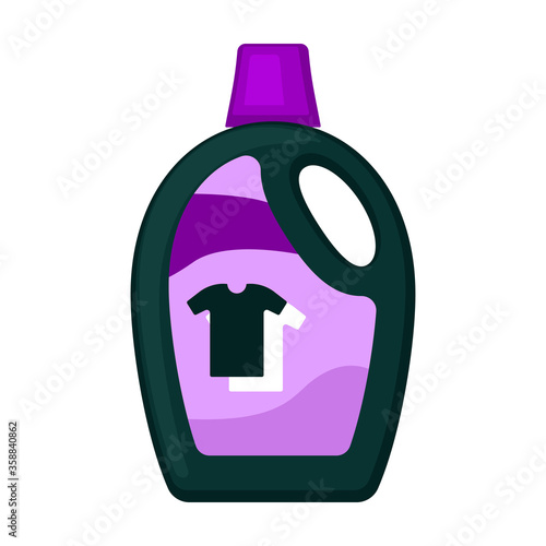 Detergent vector icon.Cartoon vector icon isolated on white background detergent.