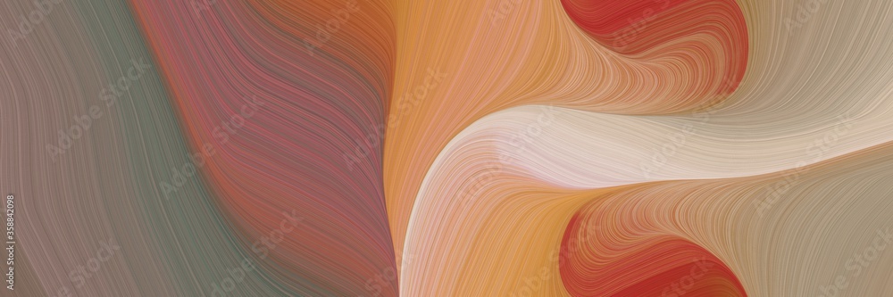 modern decorative waves style with pastel brown, pastel gray and dark salmon colors. can be used as poster, card or background graphic modern decorative waves style with pastel brown, pastel gray and dark salmon colors. can be used as poster, card or background graphic