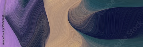 futuristic colorful waves design with rosy brown, very dark blue and dim gray colors. can be used as header or banner