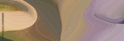 abstract decorative waves banner design with gray gray  burly wood and pastel purple colors. can be used as poster  card or background graphic