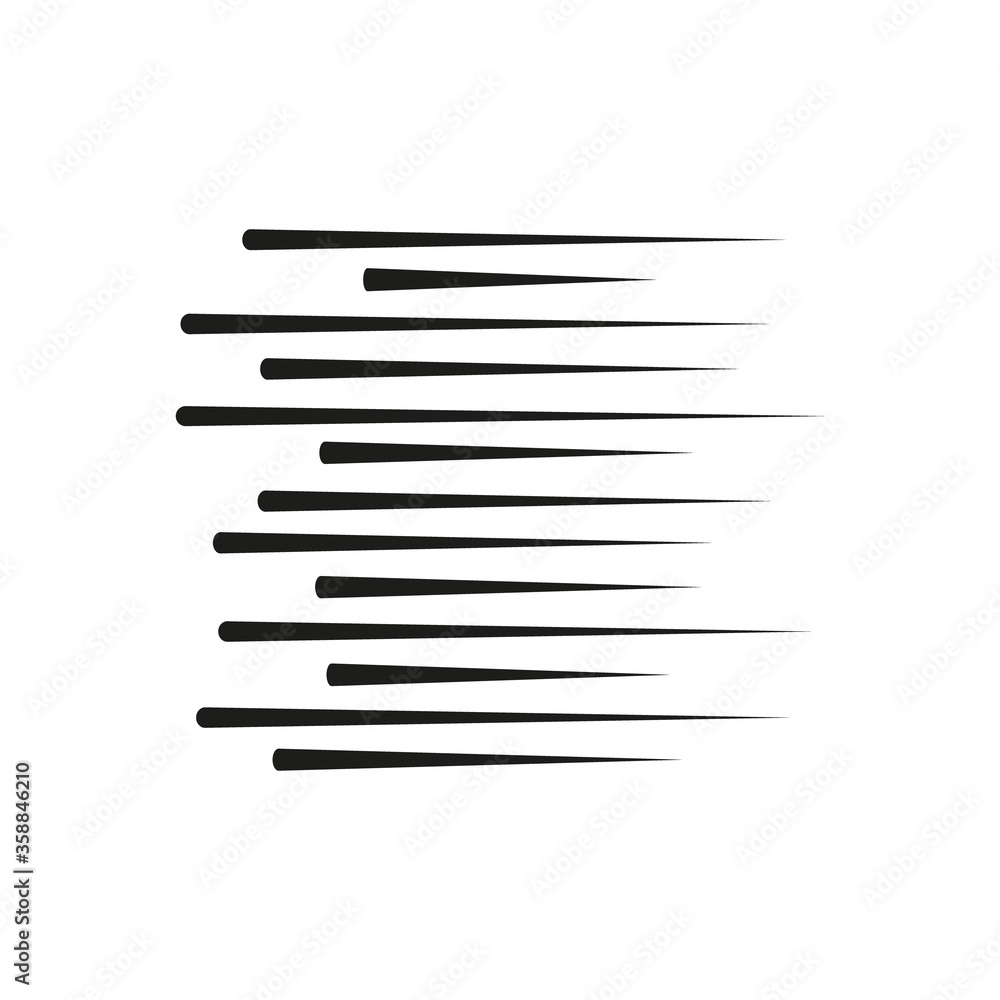 Graphic Explosion with Speed Lines. Comic Book Design Element. Vector Illustration Graphic Explosion with Speed Lines. Comic Book Design Element. Vector Illustration