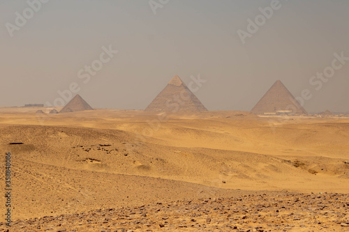 Giza Pyramids  Cairo  Egypt