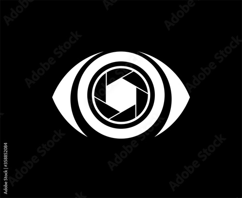 Creative design of eyecam symbol
