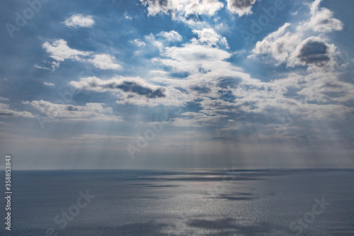  mediterranean sea view from FiumeFreddo, Calabria, Italy © Paulo Pampolin
