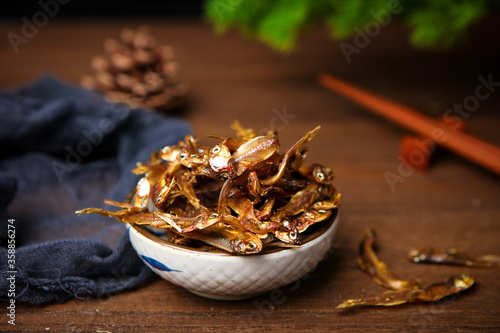 Small dried fish for cooking