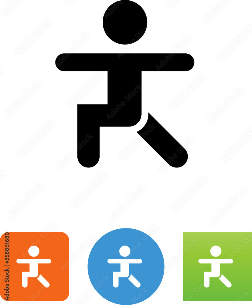 Person Meditating Wellness Vector Icon Person Meditating Wellness Vector Icon
