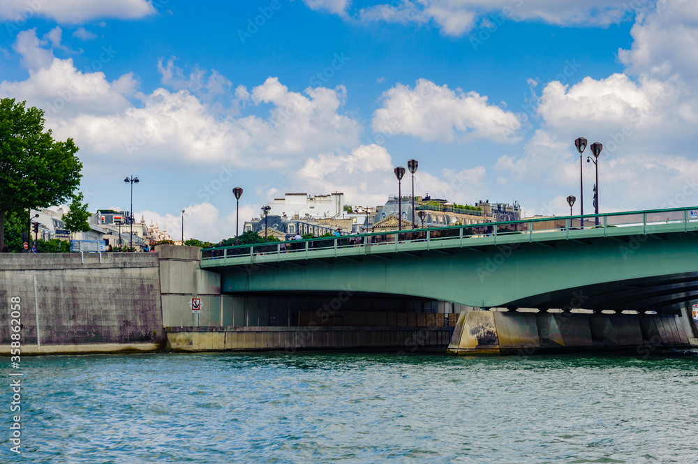 It's Bridge over the river Seine
