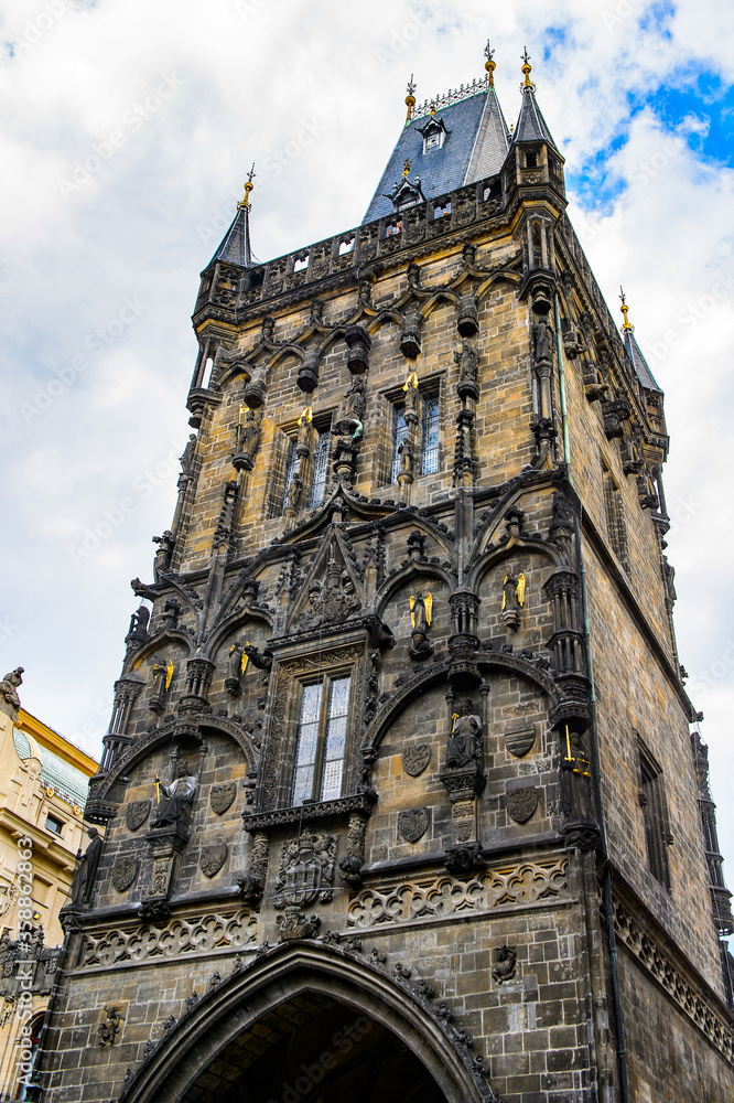 It's Praha Tower of Prague, Czech Republic.