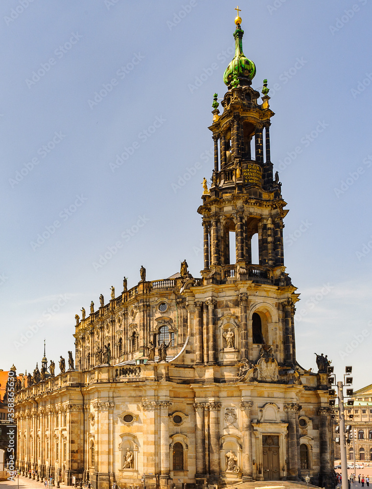 Architecture of Dresden, Germany.