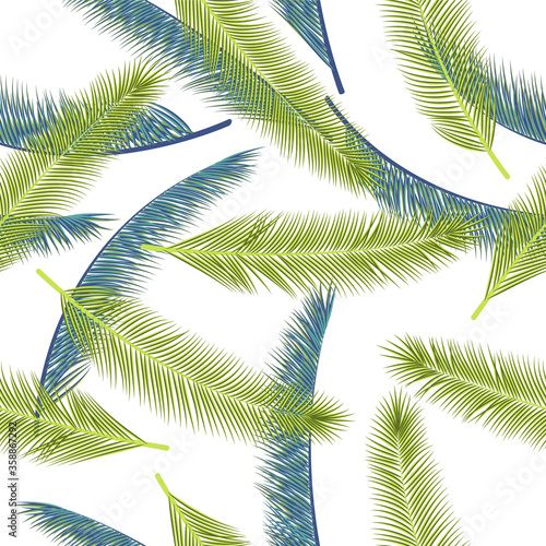 Natural feather fluff vector seamless ornament. Cute fabric print. Tribal boho feather fluff fabric print seamless pattern.