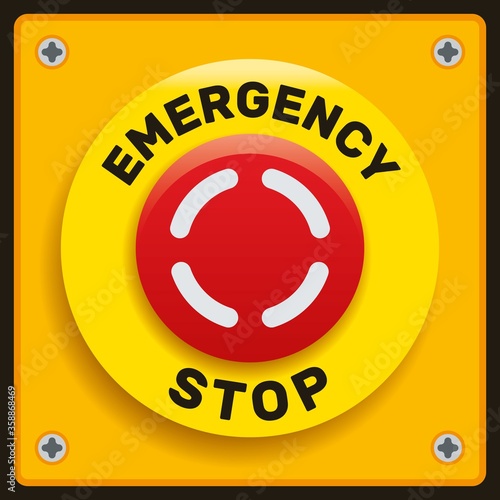 Mushroom Push Button Switch Emergency Stop Power-Off Failure Prevention 660V