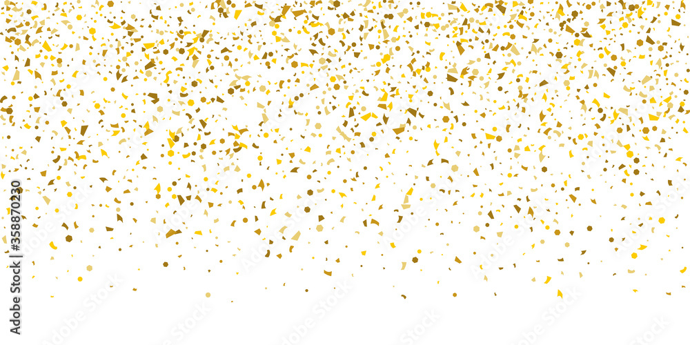 Golden glitter. Golden glitter.