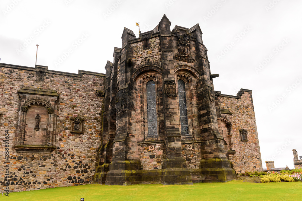 Fototapeta premium The Scottish National War Memorial, Edinburgh Castle, Scotland