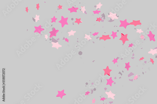 Confetti stars.