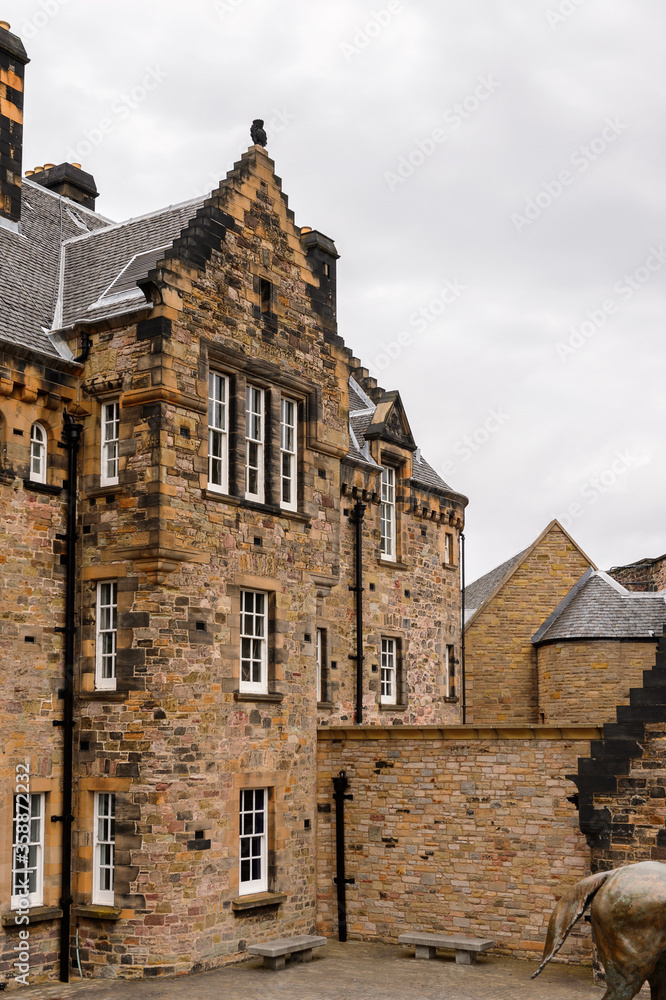 Naklejka premium Edinburgh Castle, Scotland