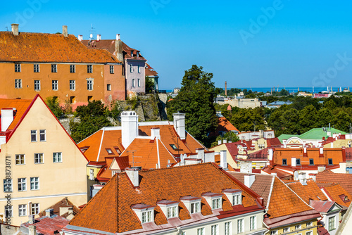 It's Architecture on the City Hall square in the Historical Centre of Tallinn, Estonia. It's part of the UNESCO World Heritage site photo