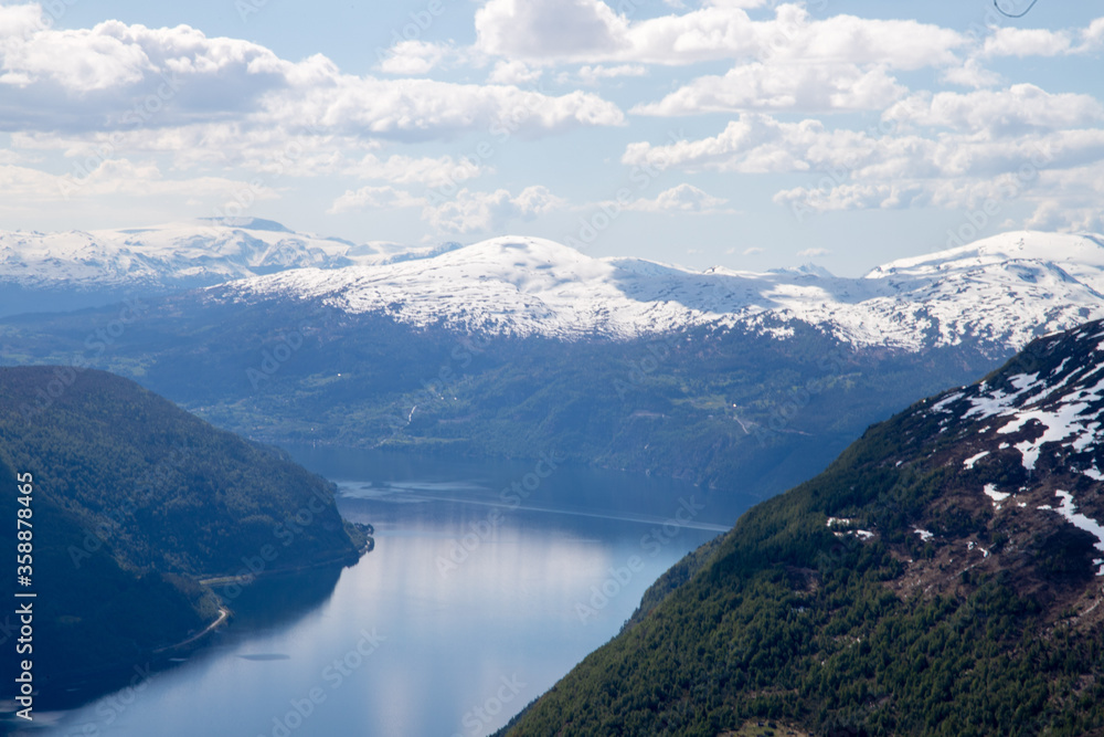norway, nature, landscape, mountain, travel, tourism, water, blue, sky, beautiful, summer, scenery, scandinavia, europe, north, outdoor, sea, scenic, view, norwegian, fjord, lake, panorama, nordic, oc