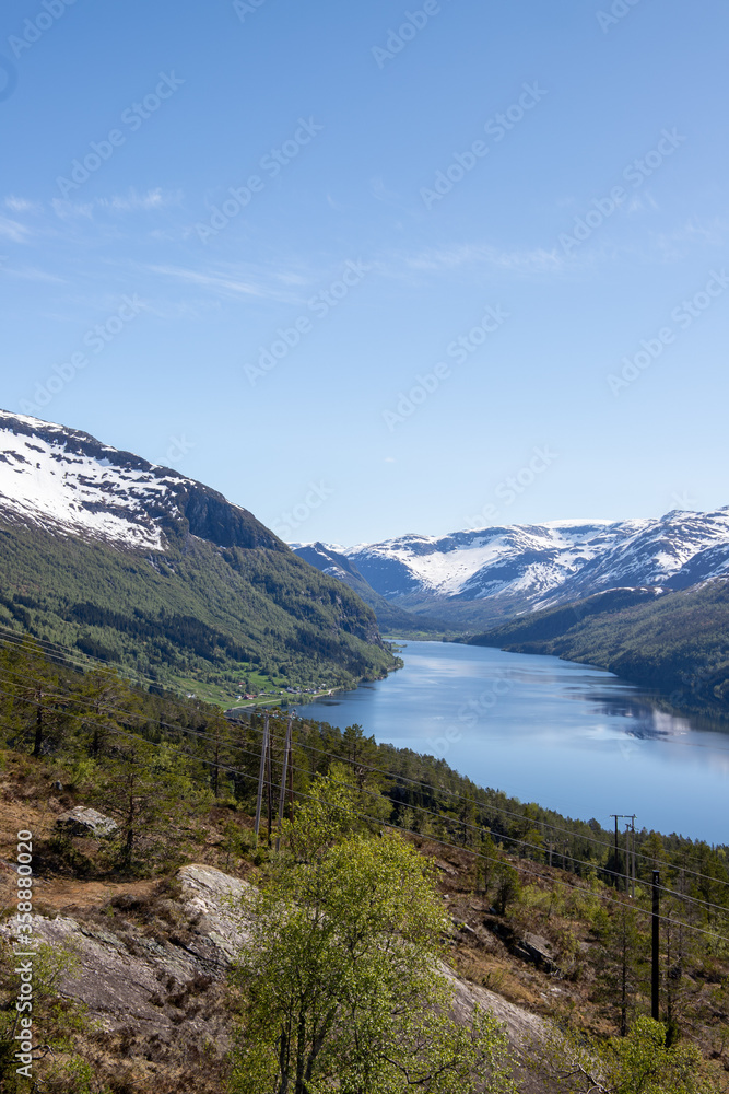 glacier fjord norway