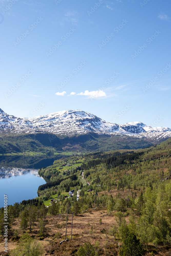 glacier fjord norway