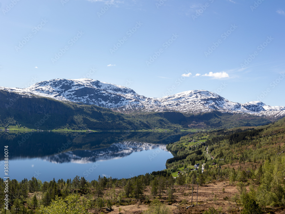 glacier fjord norway