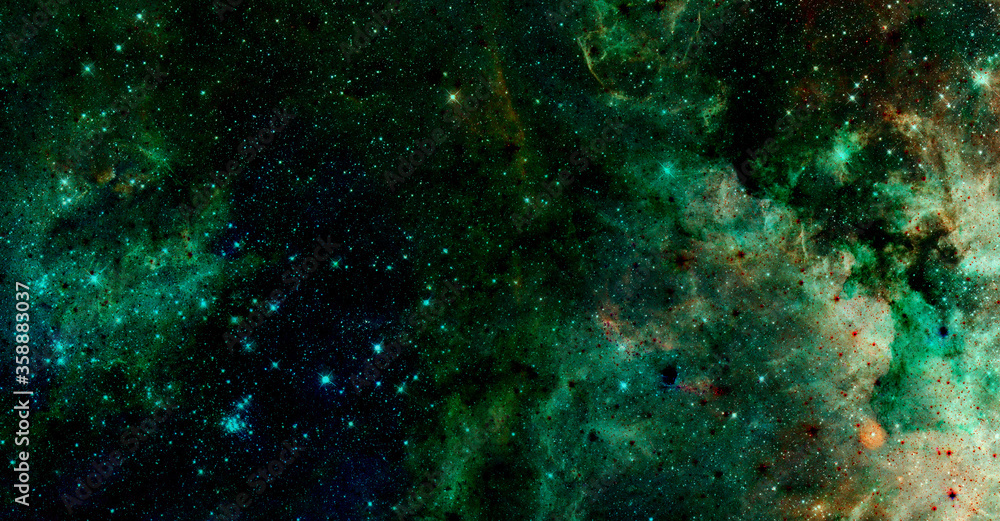 Infinite space background. This image elements furnished by NASA