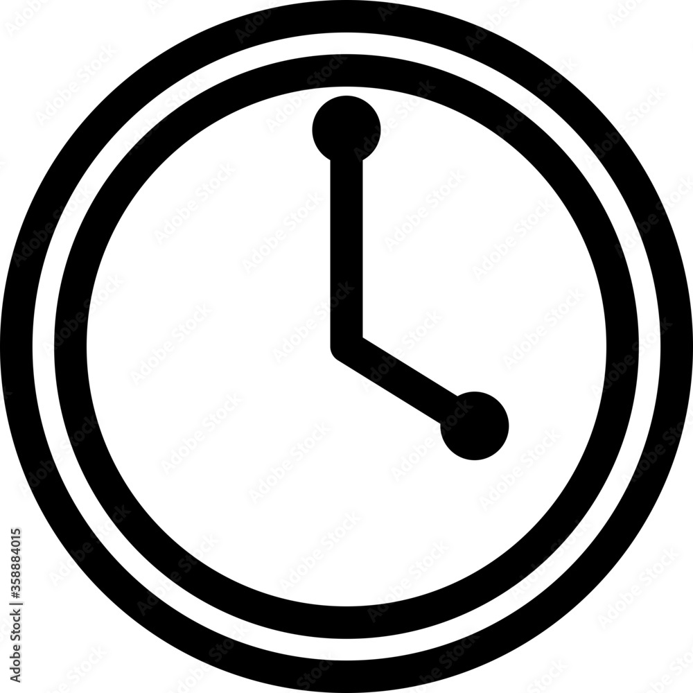 watch icon in vector watch icon in vector