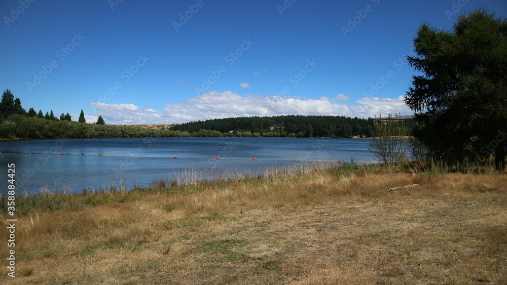 lake middleton and blue sky lake middleton and blue sky