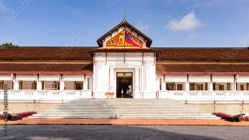 Obraz na płótnie It's Royal Palace Haw kham of the National museum complex of Luang Prabang, Laos. w salonie