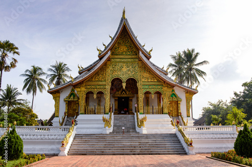 Wallpaper Mural It's Front of the Haw Pha Bang Buddha temple of the National museum complex of Luang Prabang, Laos. Torontodigital.ca