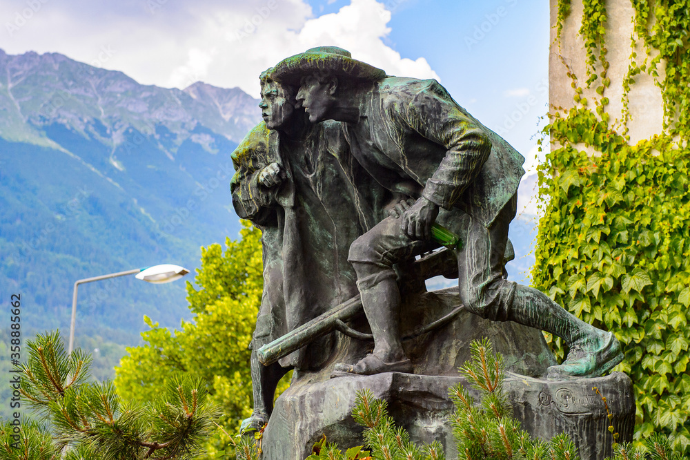 It's Architecture of Innsbruck, Austria, federal state of Tyrol (Tirol) It's Architecture of Innsbruck, Austria, federal state of Tyrol (Tirol)