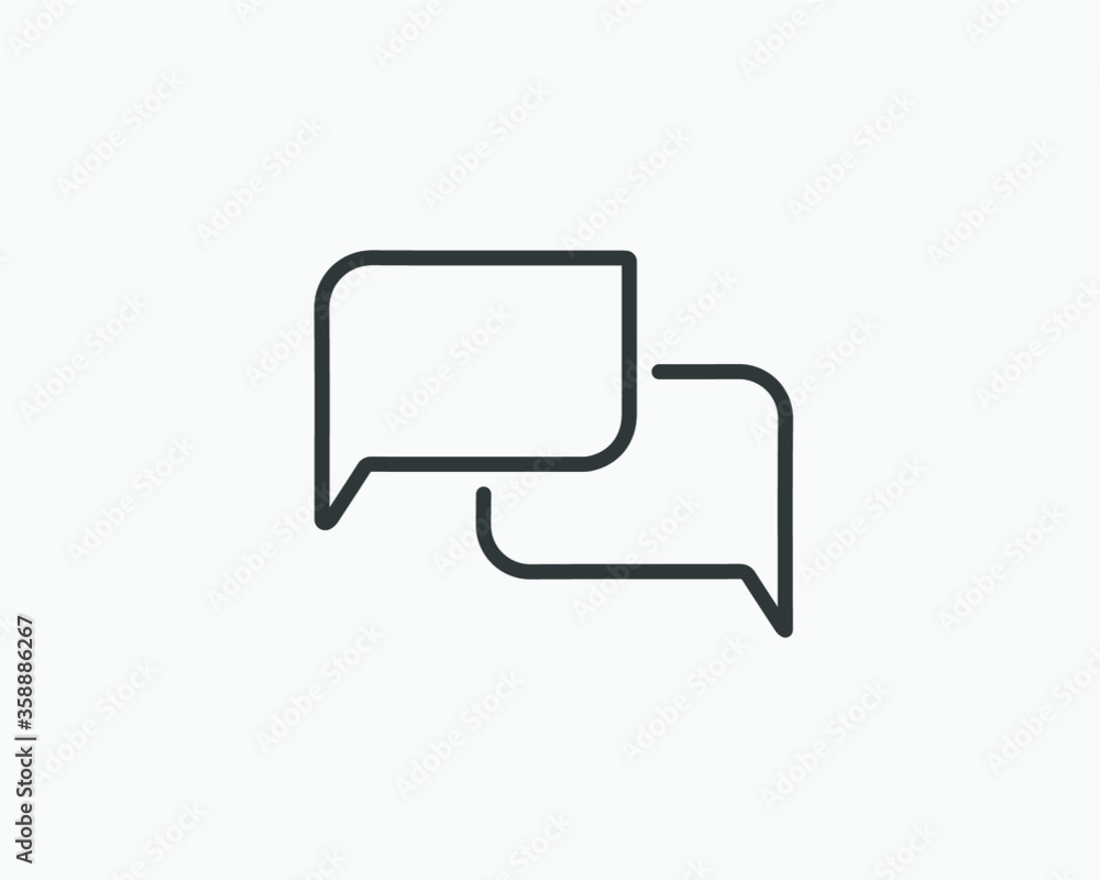 Talk bubble speech icon. Blank empty bubbles vector design elements. Chat on line symbol template. Dialogue balloon sticker silhouette. Talk bubble speech icon. Blank empty bubbles vector design elements. Chat on line symbol template. Dialogue balloon sticker silhouette.