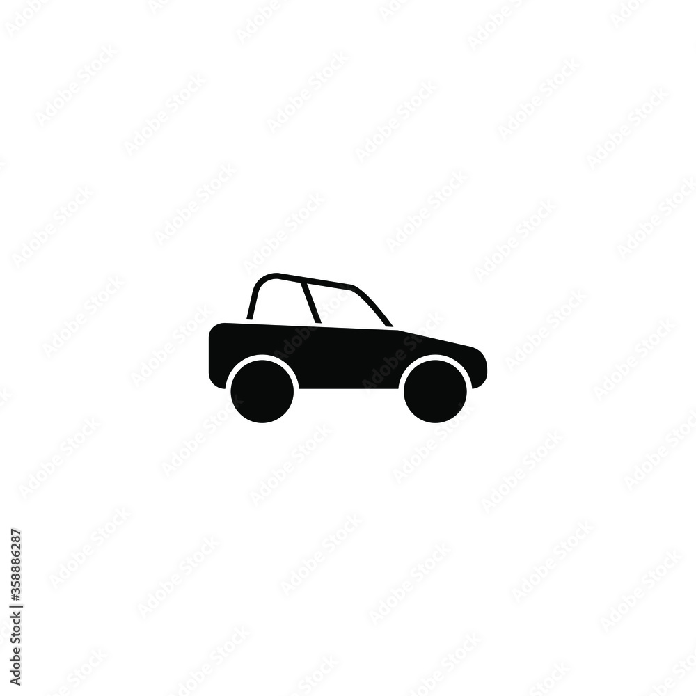 Icon car design template