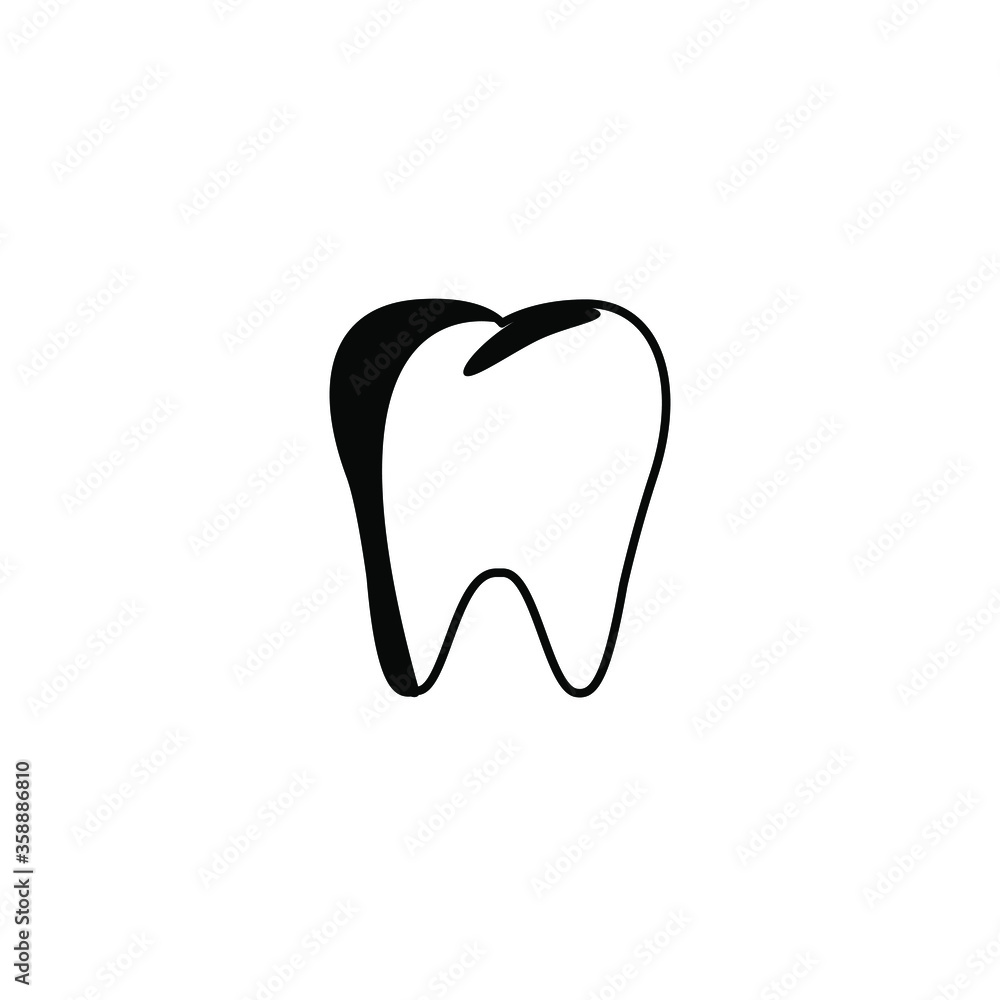 Icon dental design template