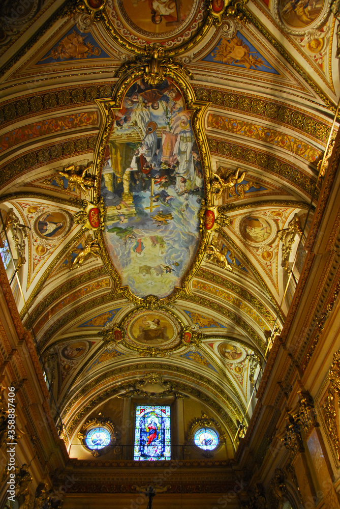 Cordoba Cathedral Ceiling