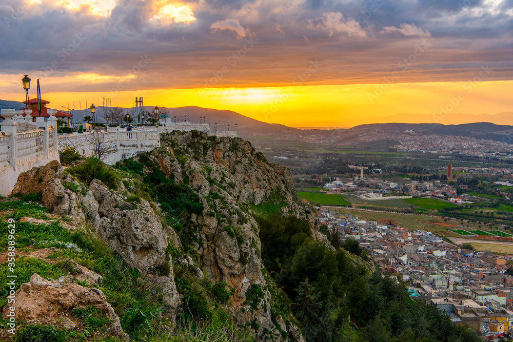 Plateau De Lalla Setti Of Tlemcen A City In North western Algeria 