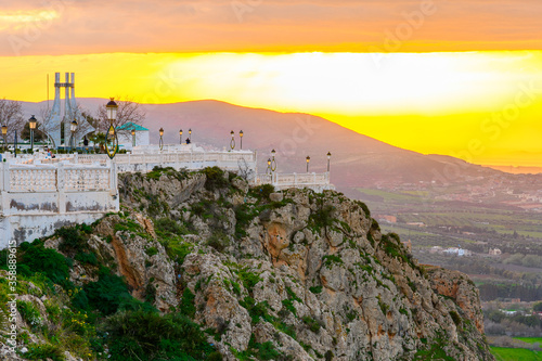 Plateau de Lalla Setti of Tlemcen, a city in north-western Algeria photo