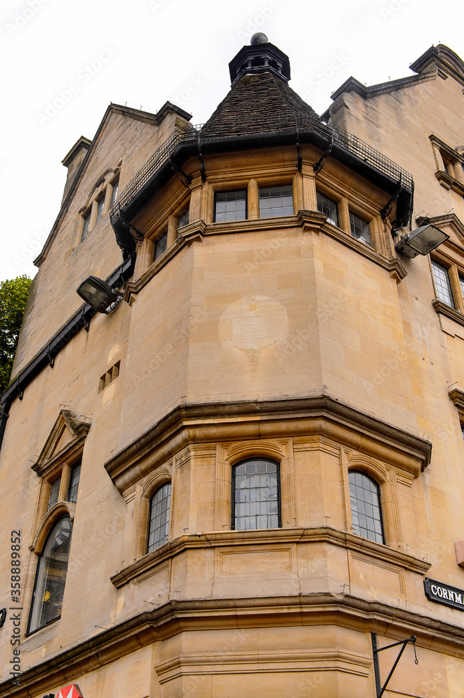 Architecture of Oxford, England.