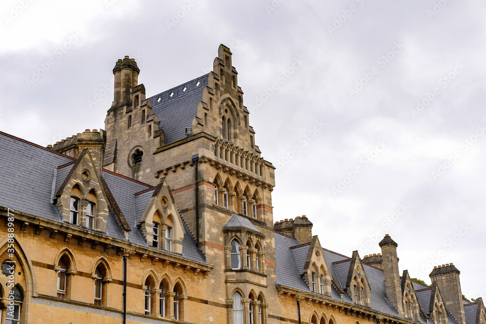 Meadow building of the Christ Church college, Oxford, England. Oxford is known as the home of the University of Oxford Meadow building of the Christ Church college, Oxford, England. Oxford is known as the home of the University of Oxford