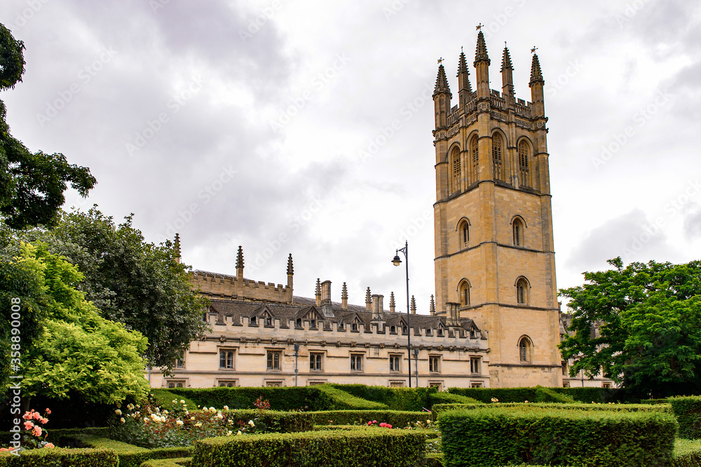Chapel of Merton College, Oxford, England. Oxford is known  as the home of the University of Oxford