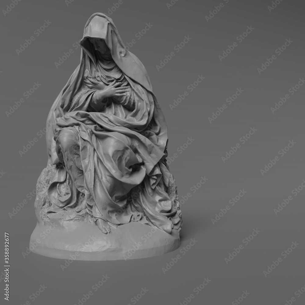 3D scrlpture model abstract wallpaper background 3D scrlpture model abstract wallpaper background