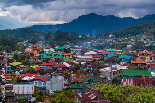 Evenig view of Sagada at Luzon island, Philippines © Matyas Rehak