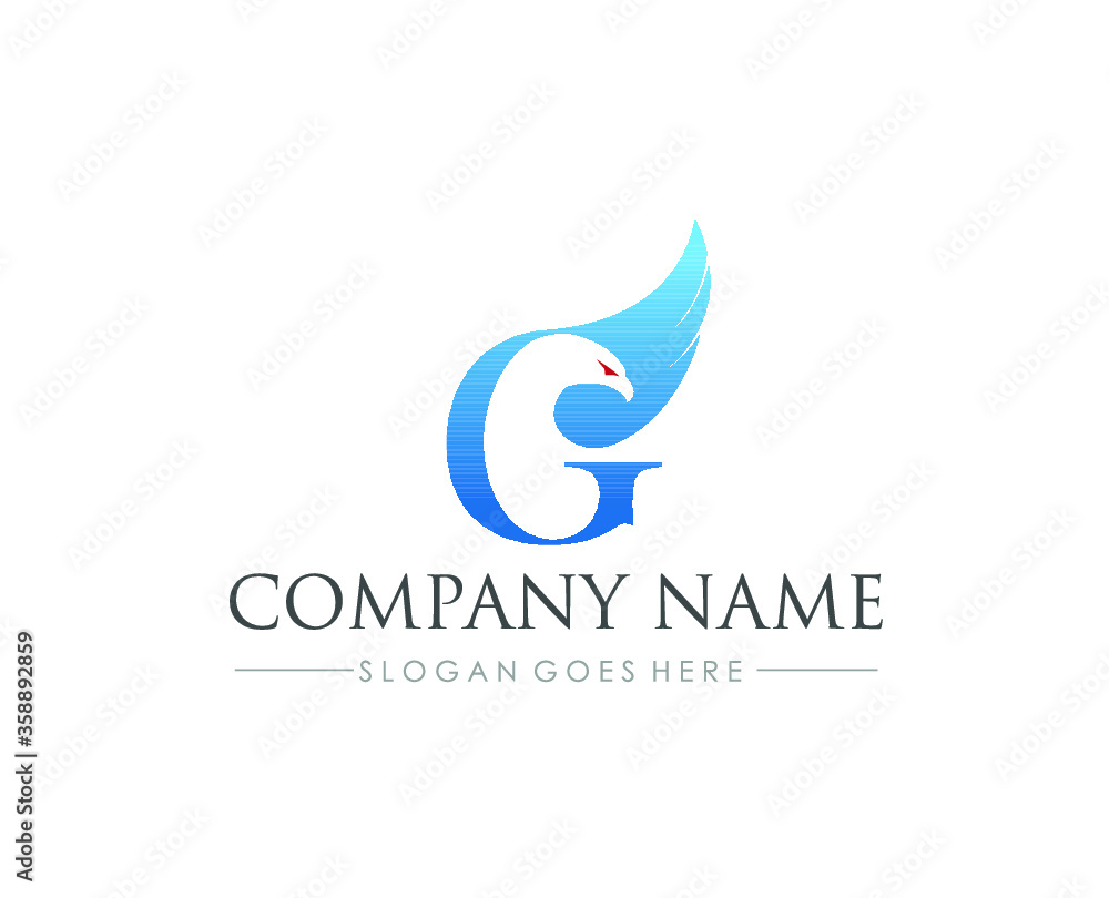 G Eagle business logo design G Eagle business logo design
