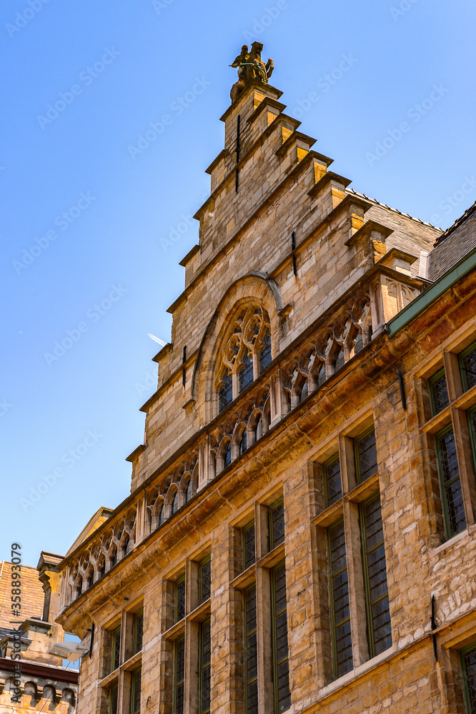 Fototapeta premium It's Architecture of the historic part of Ghent, Belgium.